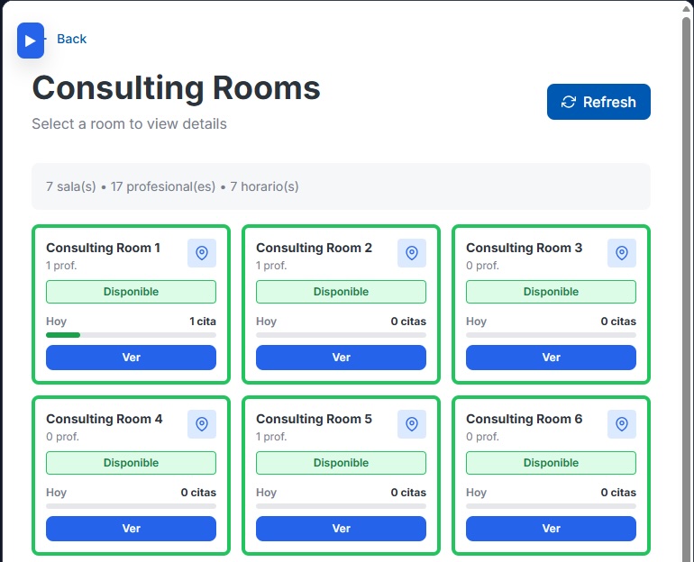 Vista de consulting rooms